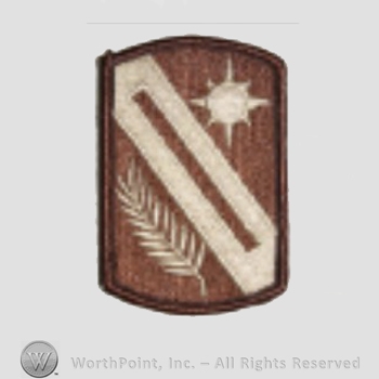 US Army Shoulder Sleeve Insignia: 321th Sustainment Brigade.