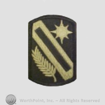 US Army Shoulder Sleeve Insignia: 321th Sustainment Brigade.