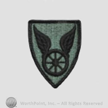 US Army Shoulder Sleeve Insignia: 124th Transportation Command.