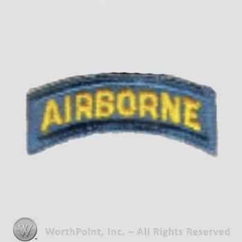 US Army Shoulder Sleeve Insignia: Airborne Tab.