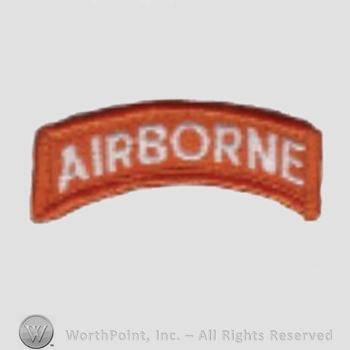US Army Shoulder Sleeve Insignia: Airborne Tab.