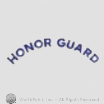 US Army Shoulder Sleeve Insignia: Honor Guard Tab.