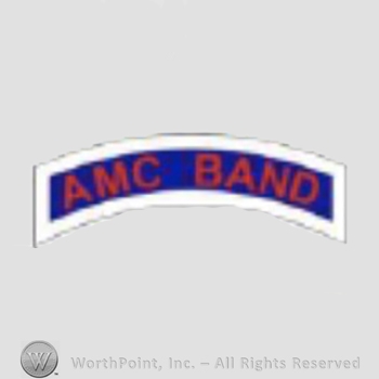 US Army Shoulder Sleeve Insignia: Materiel Command Band Tab.