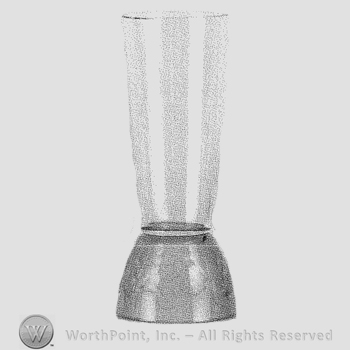 Glass pattern: Steeplechase; cocktail mixer.