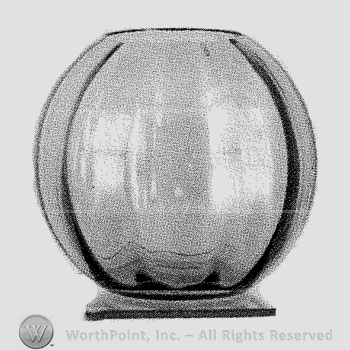 Glass pattern: Ball; vase.