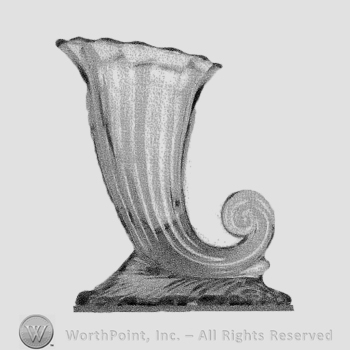 Glass pattern: Warwick; vase.