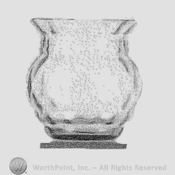Glass pattern: Dorothy; vase.