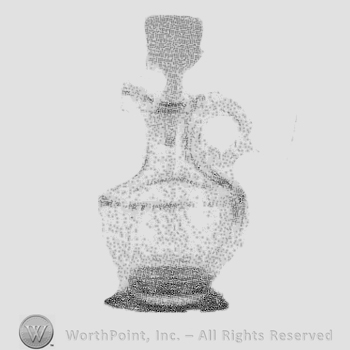 Glass pattern: Empress; oil.