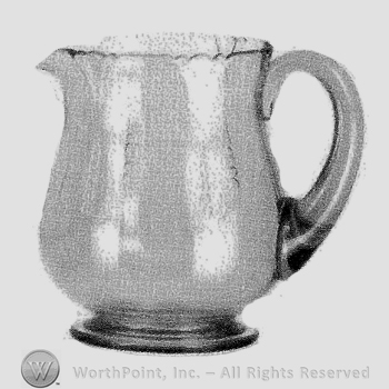 Glass pattern: Empress; pitcher.