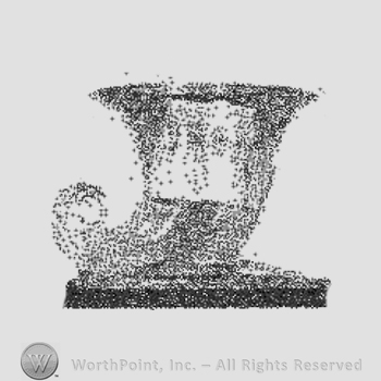 Glass pattern: Warwick; candlestick.