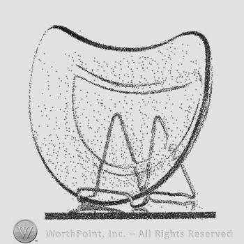 Glass pattern: Yeoman; salad plate.