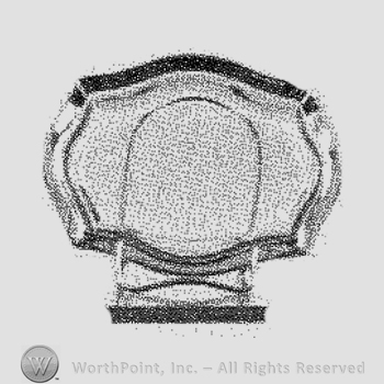 Glass pattern: Yeoman; ash tray.