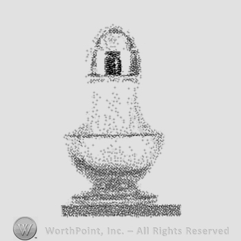 Glass pattern: Empress; salt.