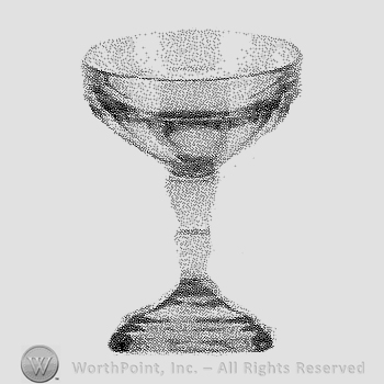 Glass pattern: Twist; champagne.