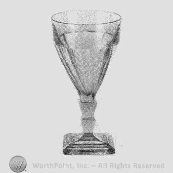 Glass pattern: Twist; goblet.