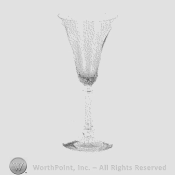 Glass pattern: Albermarle; goblet.
