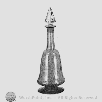 Glass pattern: Christos; decanter.