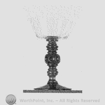 Glass pattern: Spanish; saucer champagne.
