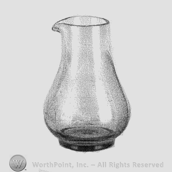 Glass pattern: Shaw; jug.