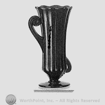 Glass pattern: HI Lo; vase.