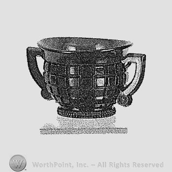 Glass pattern: Victorian; sugar.