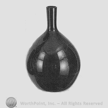 Glass pattern: Shaw; bottle-vase.