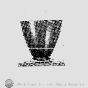 Glass pattern: Duquesne; oyster cocktail.