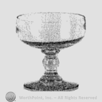 Glass pattern: Saturn; saucer champagne.