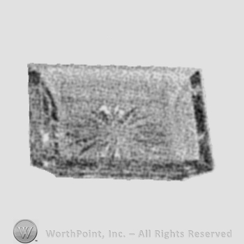 Glass pattern: #355; ash tray.