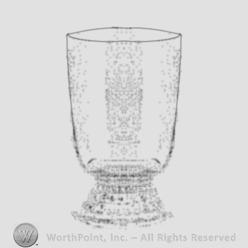 Glass pattern: Gascony; goblet.
