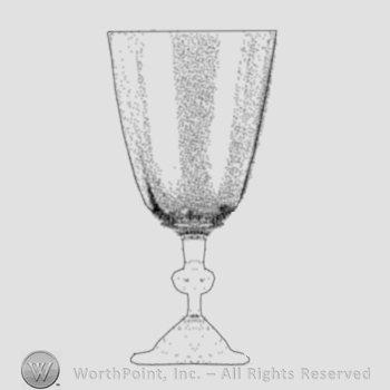 Glass pattern: Carcassonne; goblet.