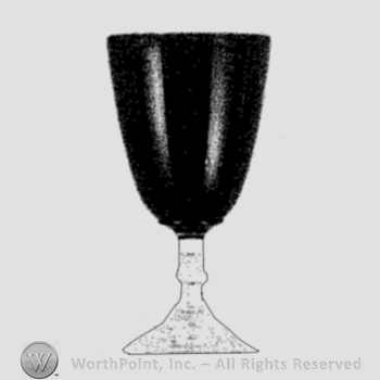 Glass pattern: Carcassonne; goblet.