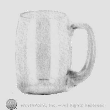 Glass pattern: Whaley; beer mug.