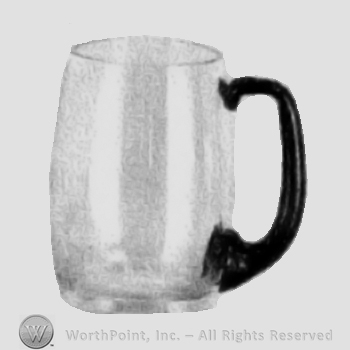 Glass pattern: Whaley; beer mug.