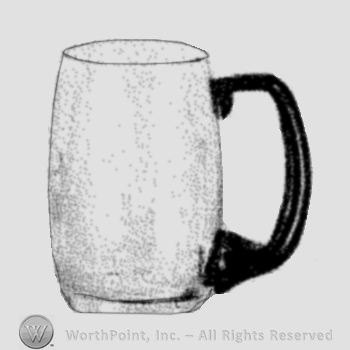 Glass pattern: Whaley; beer mug.