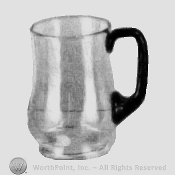 Glass pattern: Overdorf; beer mug.