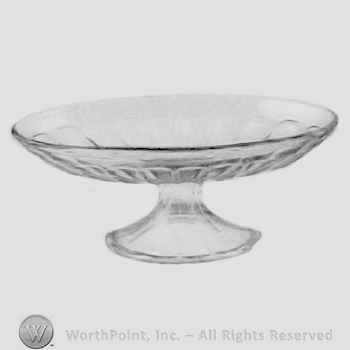 Glass pattern: Narrow Flute; banana split.