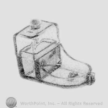 Glass pattern: Irwin; ash tray.