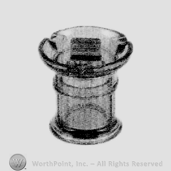 Glass pattern: Tudor; ash tray.