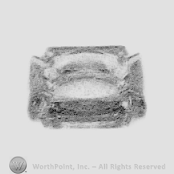 Glass pattern: Kohinoor; ash tray.