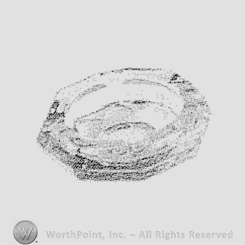 Glass pattern: Kohinoor; ash tray.