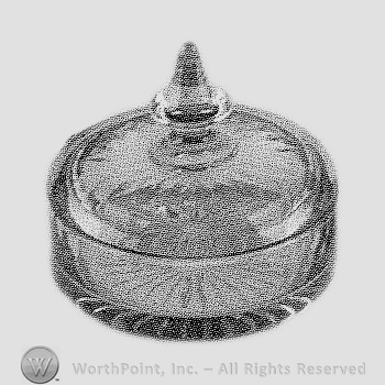 Glass pattern: Yeoman; puff box.