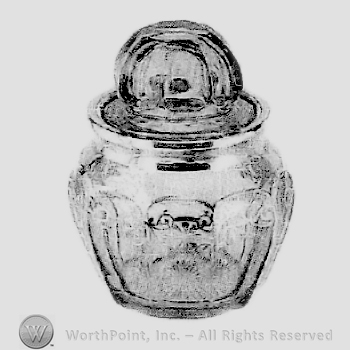 Glass pattern: Flat Panel; jar.