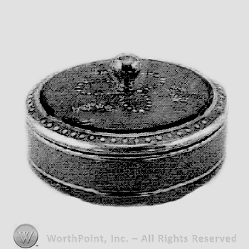 Glass pattern: Yeoman; covered candy.