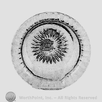 Glass pattern: Fluted border; nappy.