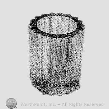 Glass pattern: Ridgeleigh; cigarette holder.