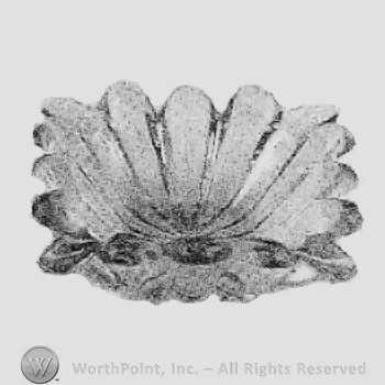 Glass pattern: Mahabar; ash tray.