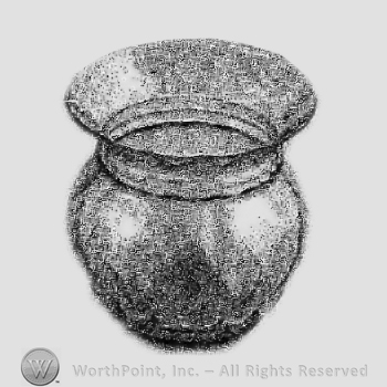 Glass pattern: Dorothy; vase.