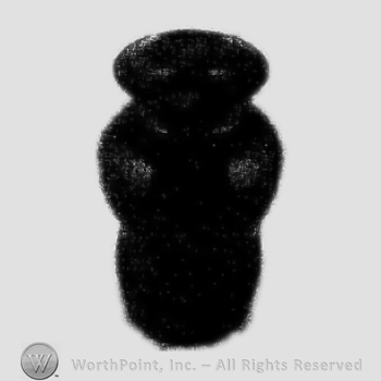 Glass pattern: #4230; vase.