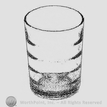 Glass pattern: Saturn; tumbler.